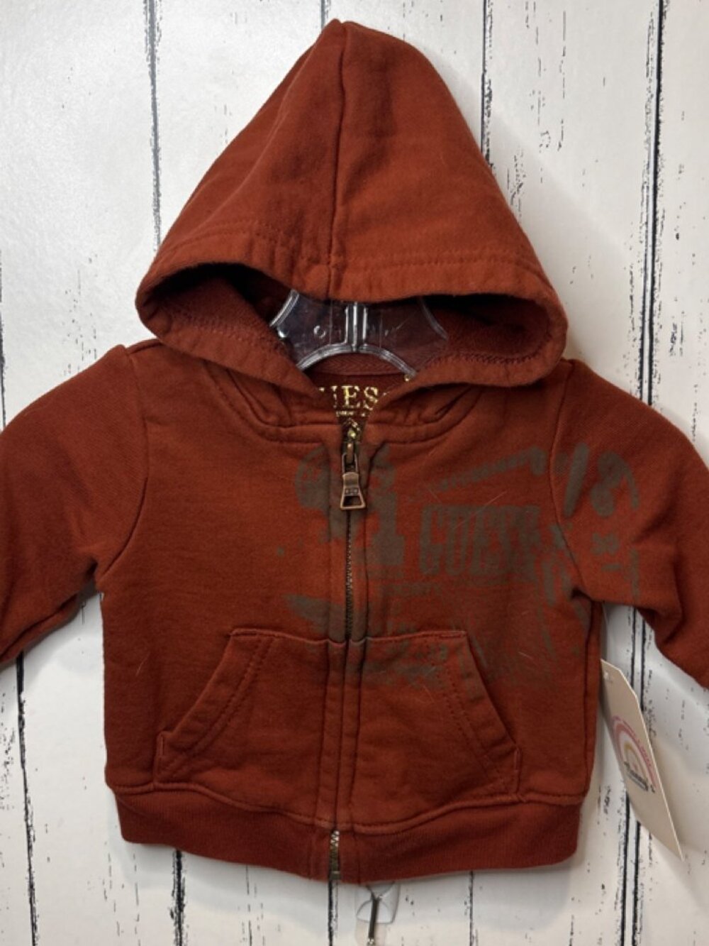 100104179 - - Guess Hoodie 3-6m - 100104179 - - Guess Hoodie 3-6m - NT Clothes